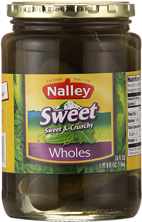 낼리 스위트 피클 - Nalley Relish, Sweet - 10 Fl Oz (580x580), Png Download