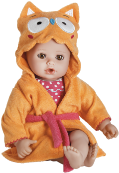 Adora Bath Time Baby Owl - Baby Doll (320x466), Png Download