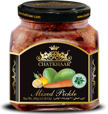 Mixed Vegetable Pickle In 100% Olive Oil - Chatkhaar Achar (459x495), Png Download