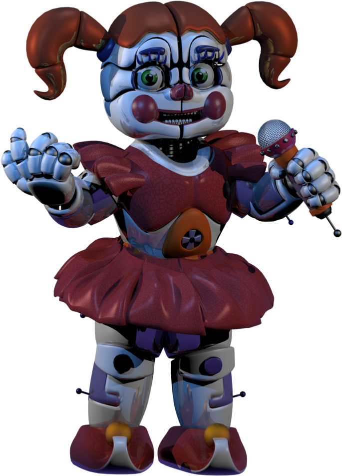 Circus Baby V5 By Fazersion-dasto6q - Fnaf Sl Circus Baby Full Body (823x970), Png Download