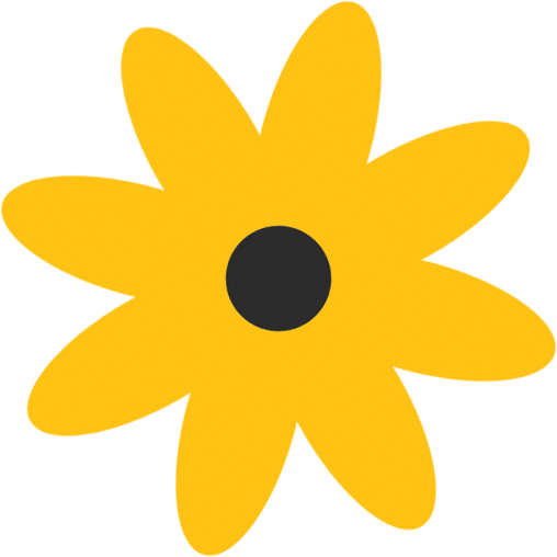 - Pookkalam - Black-eyed Susan (508x508), Png Download