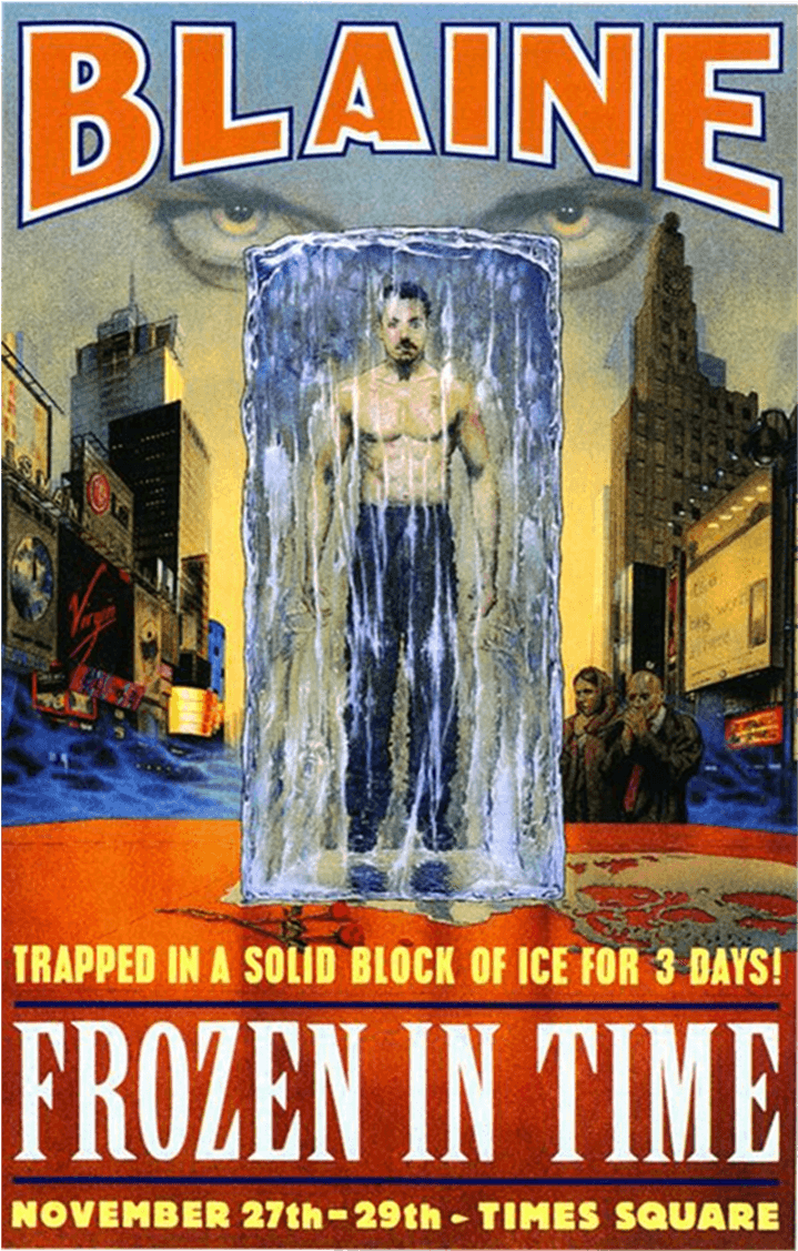 Frozen In Time Poster - David Blaine: Frozen In Time Poster Movie 11 X 17 In (1200x1200), Png Download