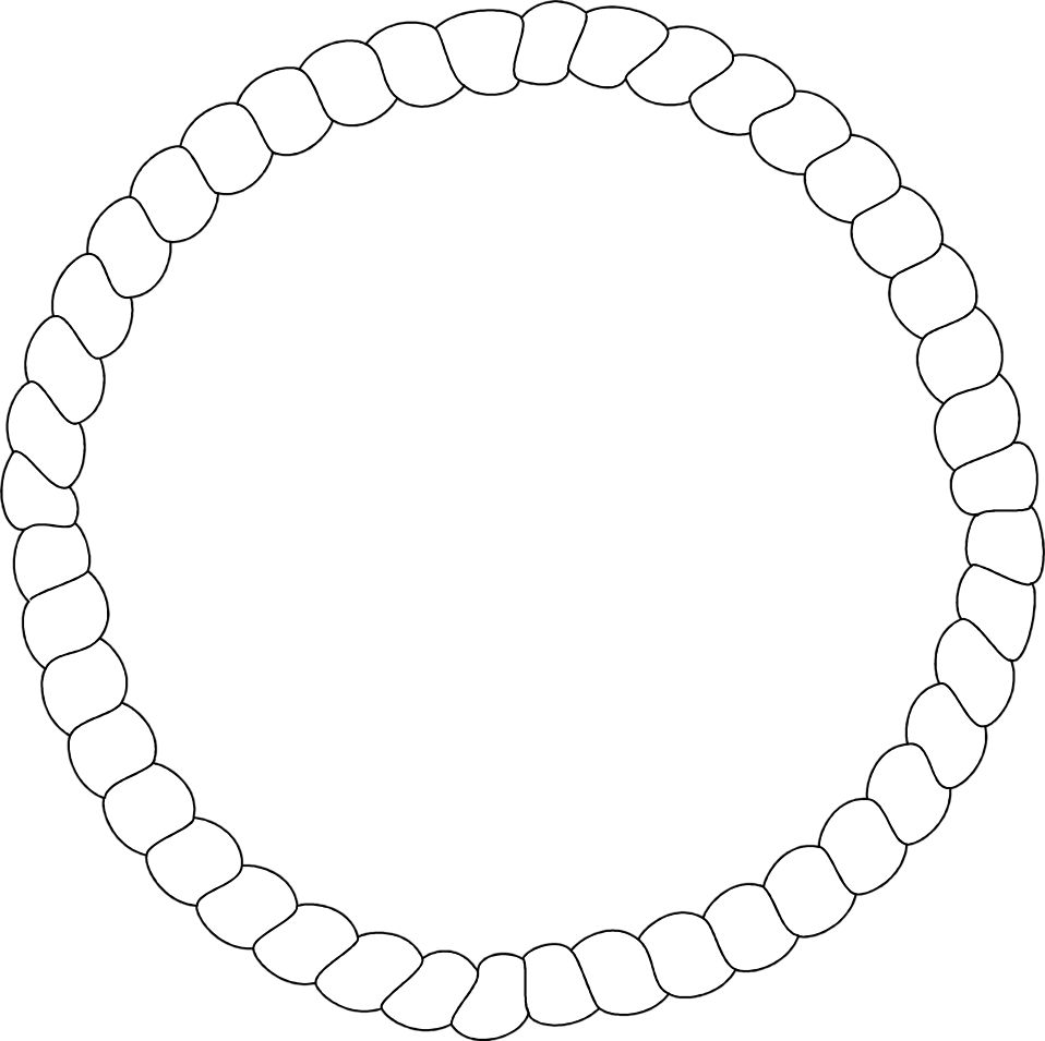 White Circle Frame Png Download - White Circle Border Png (958x955), Png Download