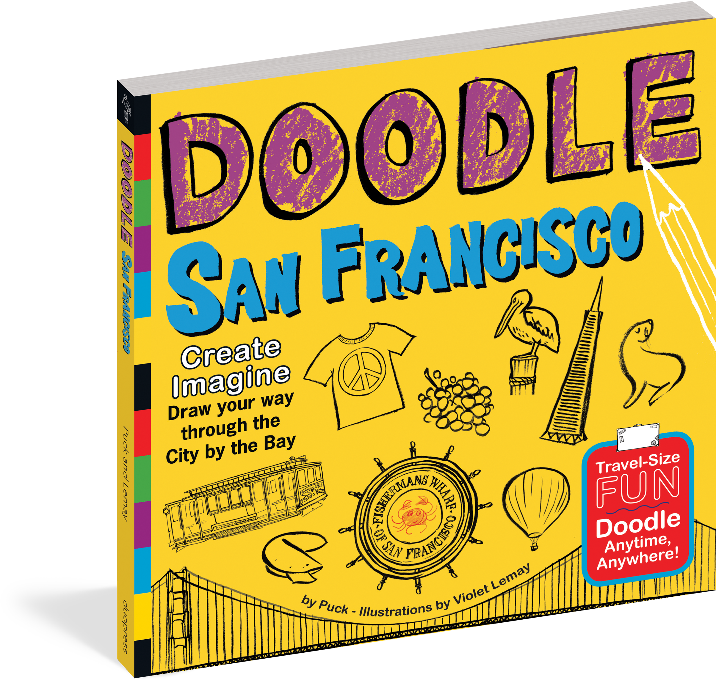 Doodle San Francisco (2550x2400), Png Download
