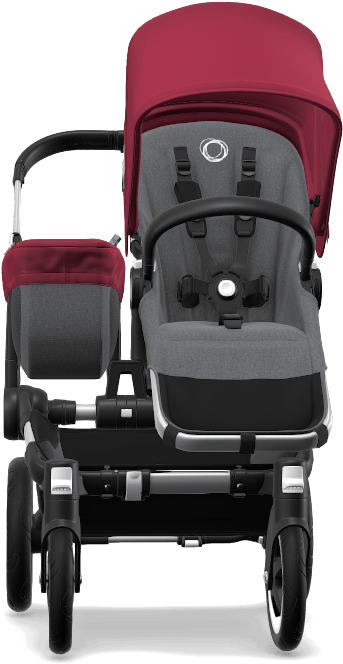 Choose Your Bugaboo Donkey² - Bugaboo Donkey2 Mono All Black (1000x835), Png Download