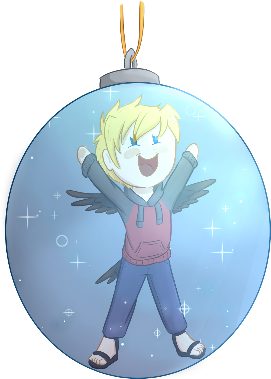 Christian Bauble - « - Cartoon (1064x1392), Png Download