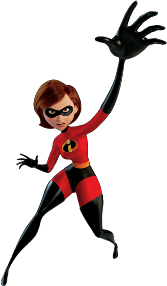 The Incredibles 2 Mrs Incredible Png By Metropolis - Incredibles Elastigirl (740x1079), Png Download