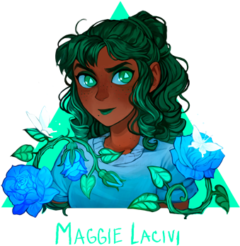 Maggie Lacivi - Avas Demon Cast (338x381), Png Download