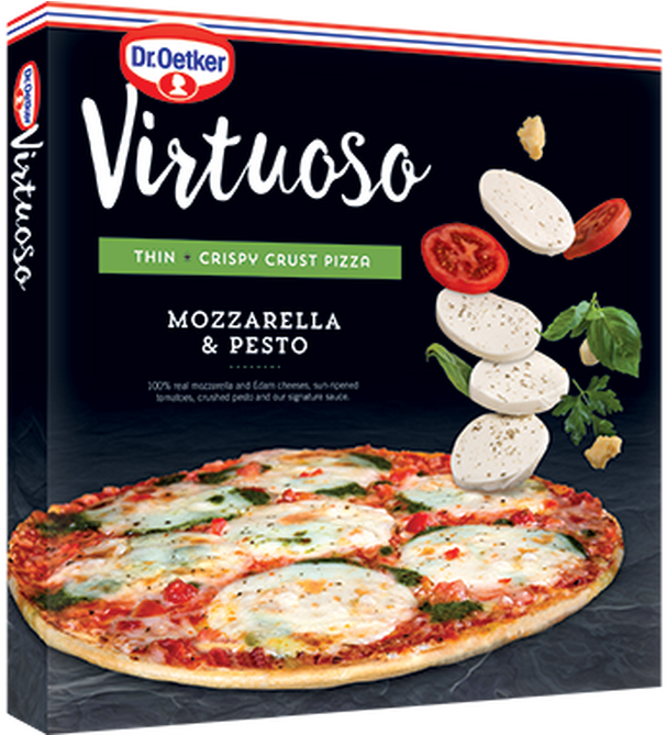Vegetable And Goats Cheese Pizza (636x668), Png Download