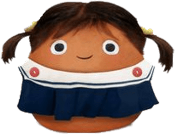 Small Potato Girl - Portable Network Graphics (400x400), Png Download