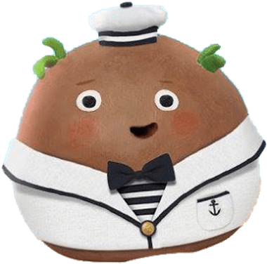 Olaf Sailor Potatoe - Portable Network Graphics (400x400), Png Download