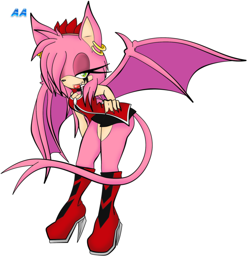 Amy Rose Angel (895x892), Png Download