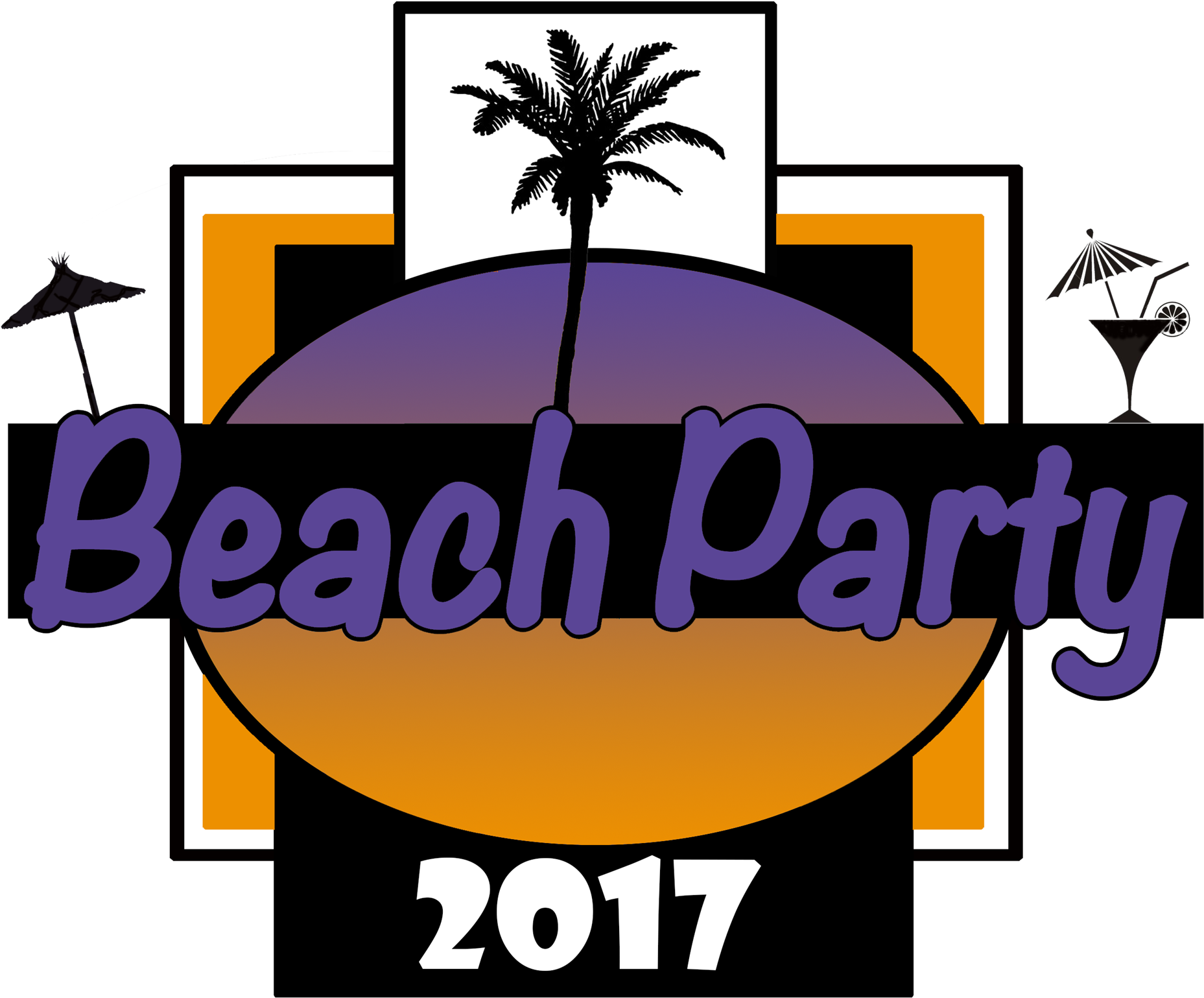 New Jersey Chapter, Community Associations Institute - Palm Tree At Sunset Shower Curtain (1920x1582), Png Download