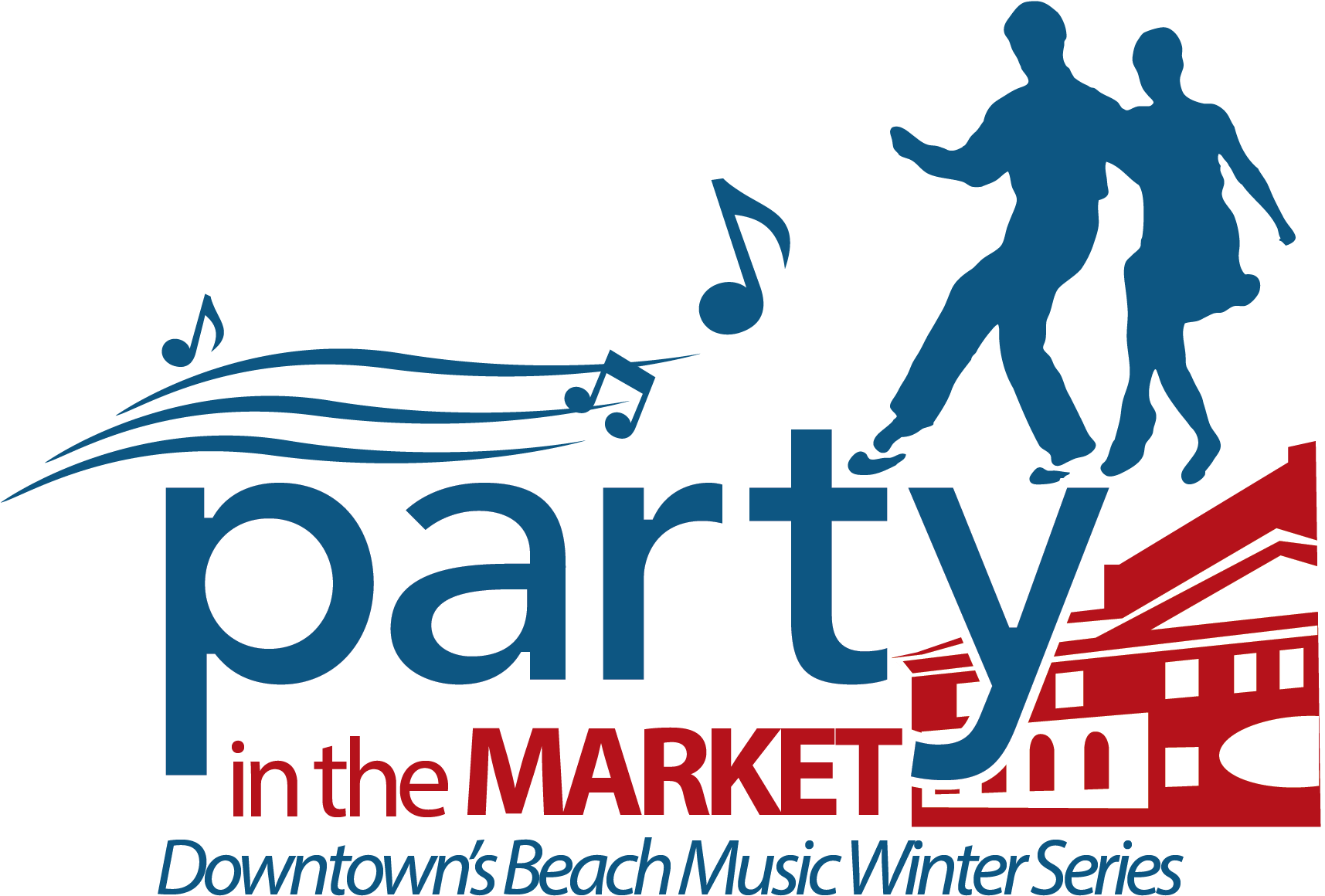 Party In The Market Is Downtown's Beach Music Winter - Roanoke Party In The Park (1714x1183), Png Download