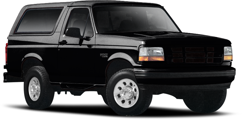 1994 Ford Bronco - Ford Bronco 1996 Png (960x420), Png Download