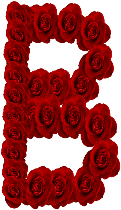 Alfabeto Rosas Vermelhas Png - Letter I Rose Alphabet (800x800), Png Download