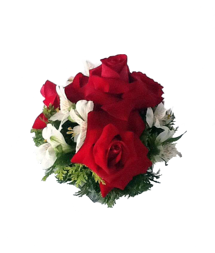 Arranjo De Rosa Vermelha (720x960), Png Download