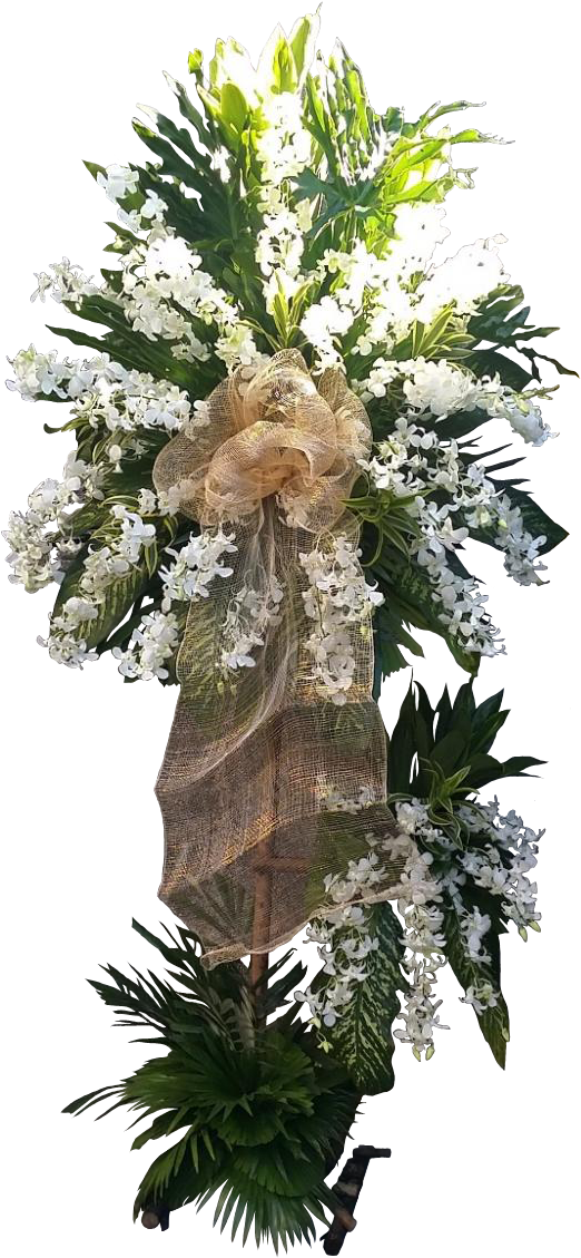 Funeral Flowers To Express Your Sympathy With Stand - Flower (1152x1152), Png Download