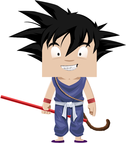 Estos Son Sólo Unos Ejemplos De Lo Que Puedes Hacer - Vegeta (542x500), Png Download