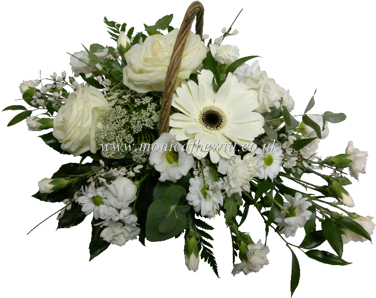 Download Funeral Flowers Png For Kids White Flower Arrangements Png Transparent Full Size