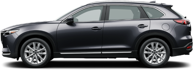 Sports Cars - 2016 Mazda Cx 9 White (640x279), Png Download