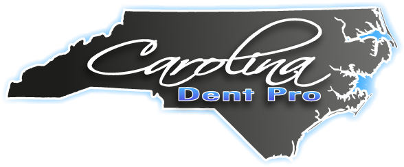 Dents, Dings & Hail Damage Repair For The North Carolina - Calligraphy (598x272), Png Download
