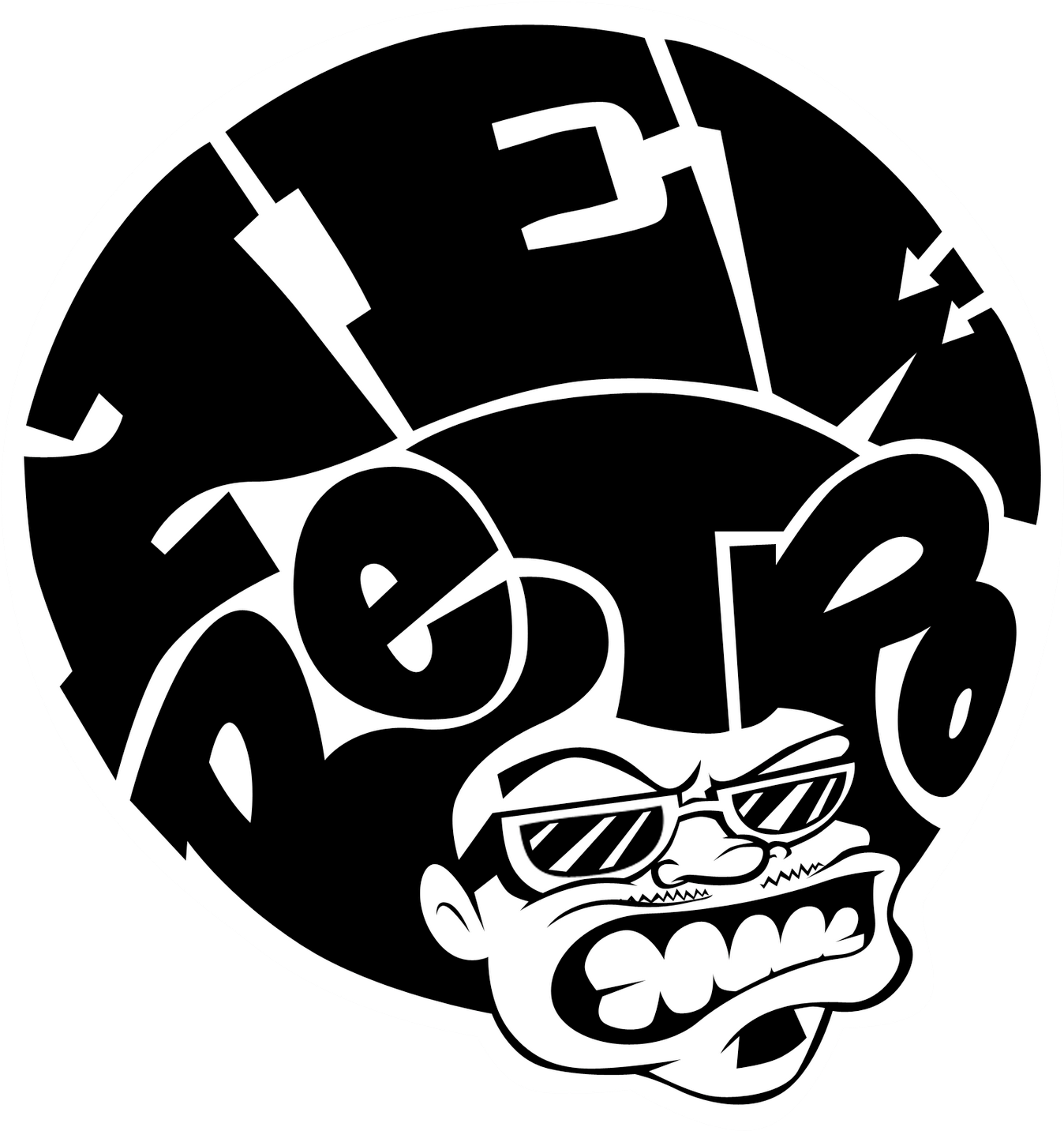 New Retro Logo - Afro Cartoon (1532x1600), Png Download