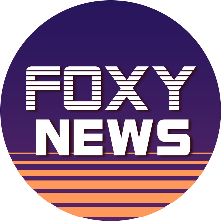 Foxy News Retro Logo - News (815x830), Png Download