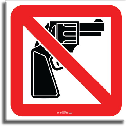 Retro Logo 2" X 2" Button - Stop Gun Violence (800x800), Png Download
