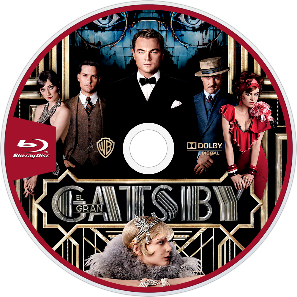 The Great Gatsby Bluray Disc Image - 15 17 To Paris Dvd (1000x1000), Png Download