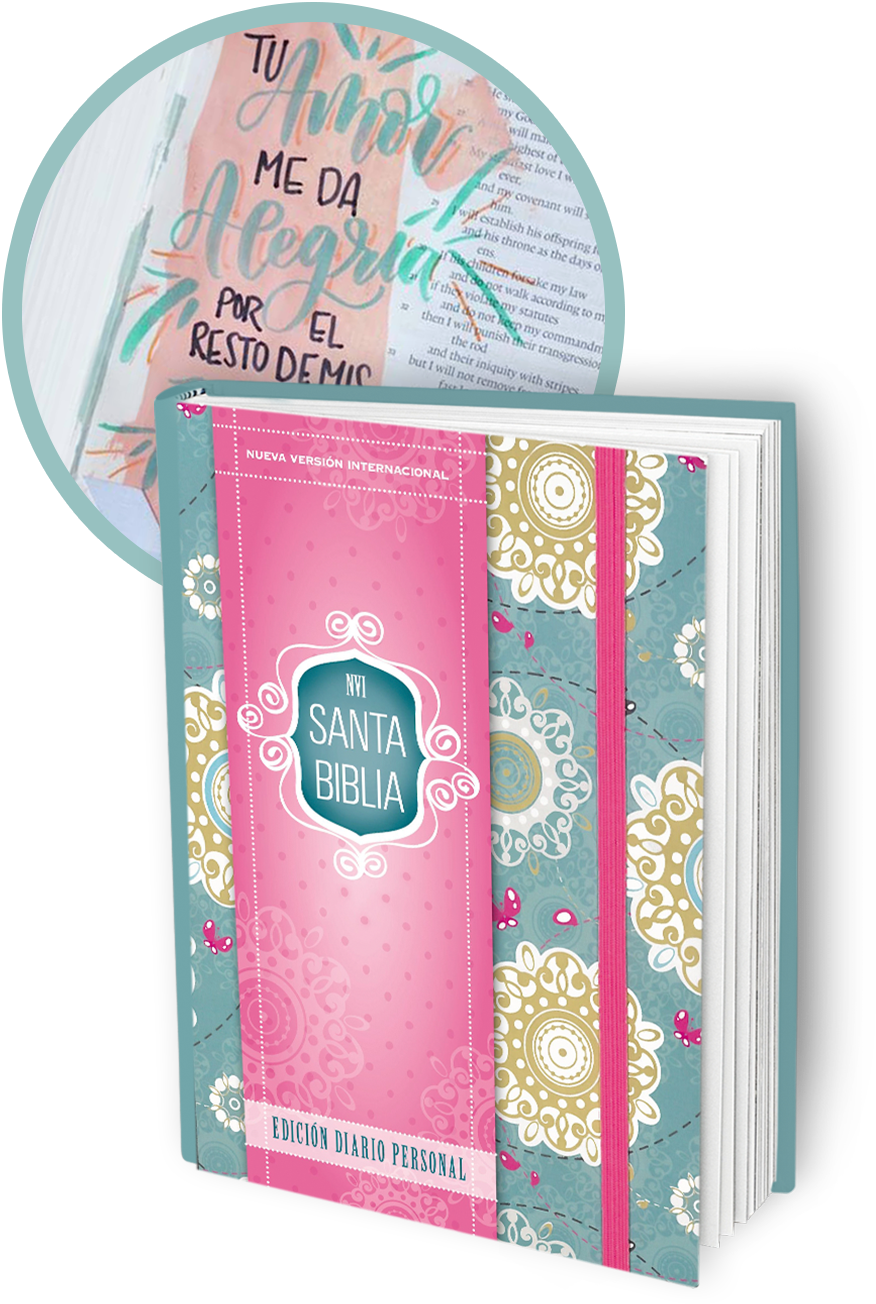 Dentro De Una Cubierta Exclusiva Y Elegante, Esta Edición - Niv Holy Bible For Girls, Journal Edition, Hardcover, (953x1428), Png Download