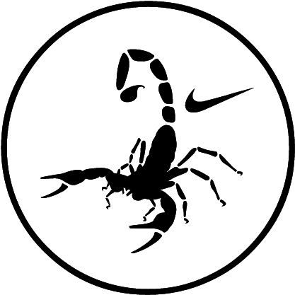 Nike Just Do It Logo Vector Nike Football Logos, Logos - Logo Nike Scorpion (436x436), Png Download