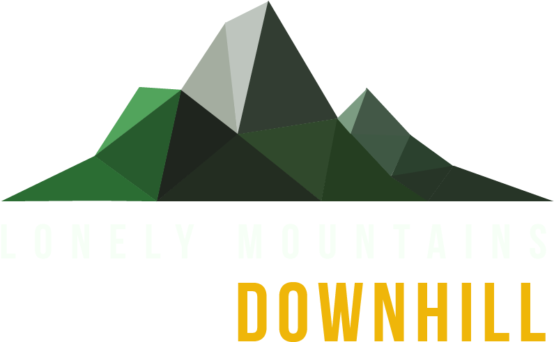 Wozman23 - Lonely Mountains Downhill Logo (813x511), Png Download