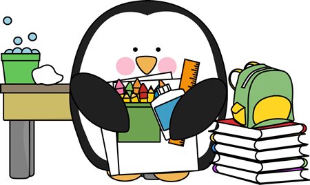 Polar Bear Clip Art - Substitute Clipart (450x268), Png Download