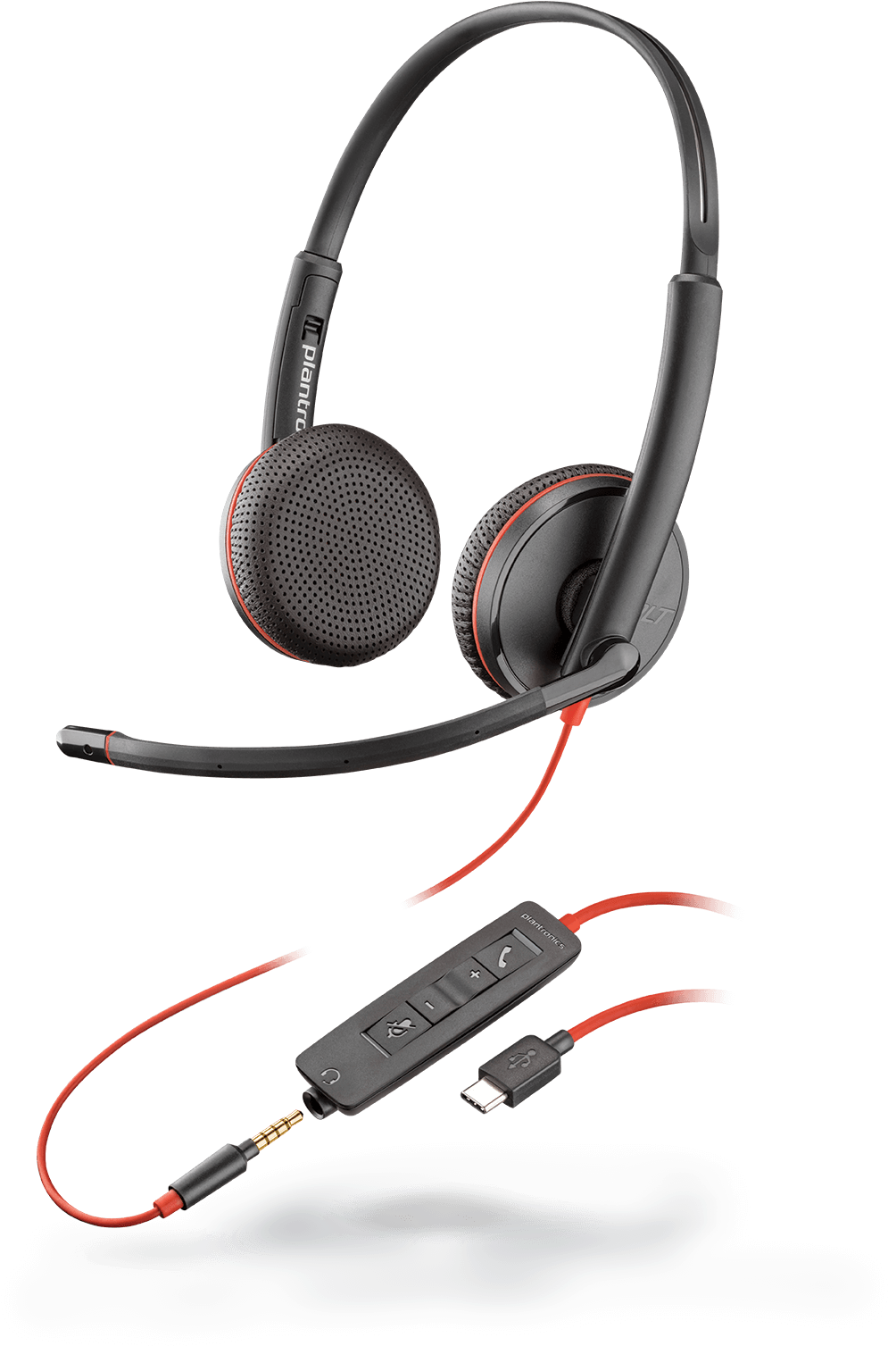 Plantronics Blackwire C3210 Usb (1001x1506), Png Download