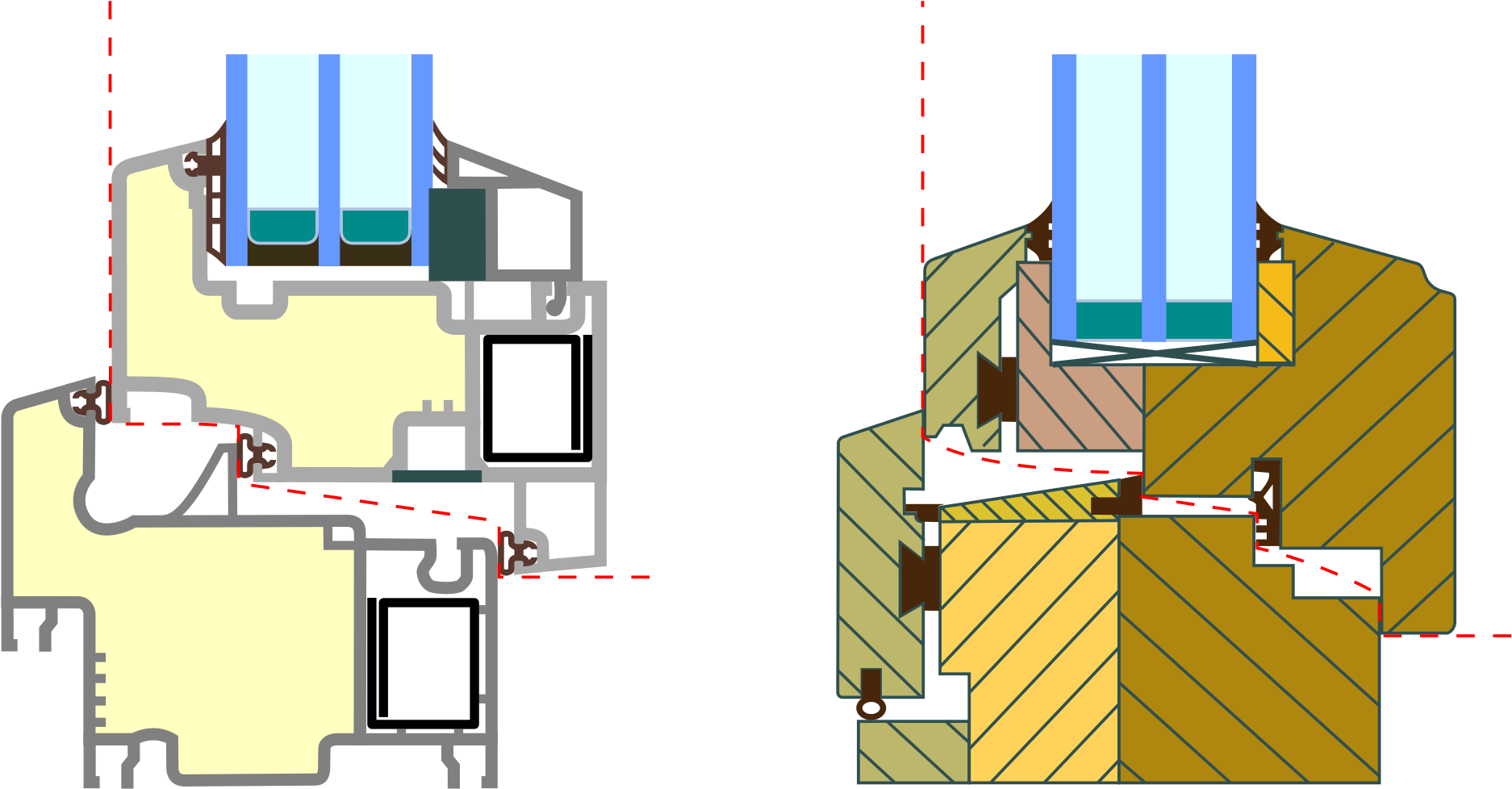 Open - Dreifach Wärmeschutzverglasung (2000x1094), Png Download