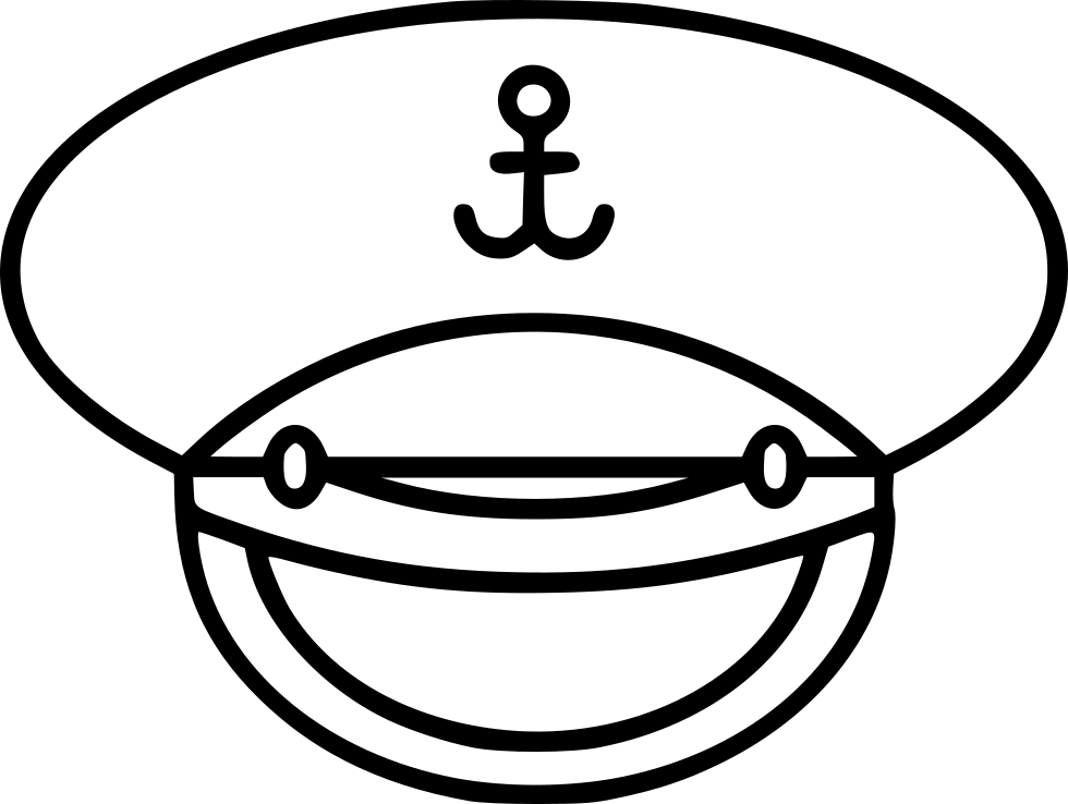 Captains Hat - - Hat (980x738), Png Download