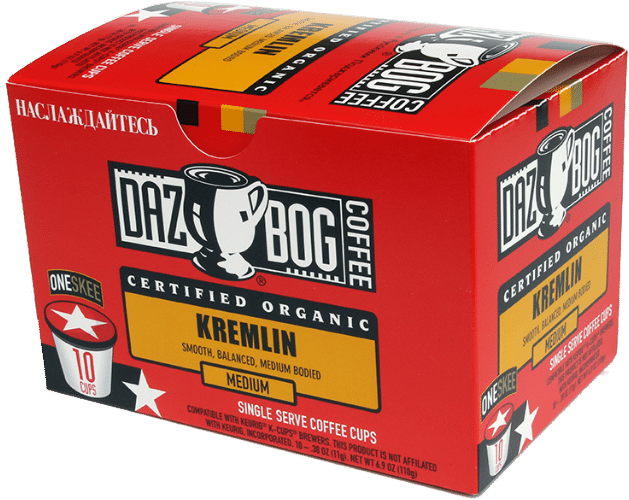 Dazbog-kremlin - Dazbog Coffee Dazbog Kgblend Coffee Pods, 16 Pods (851x732), Png Download