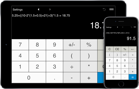 Calculator With Parentheses - Calculator (461x400), Png Download