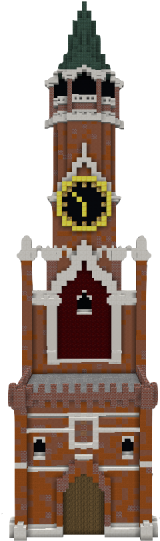 Kremlin Gate - Steeple (1280x720), Png Download
