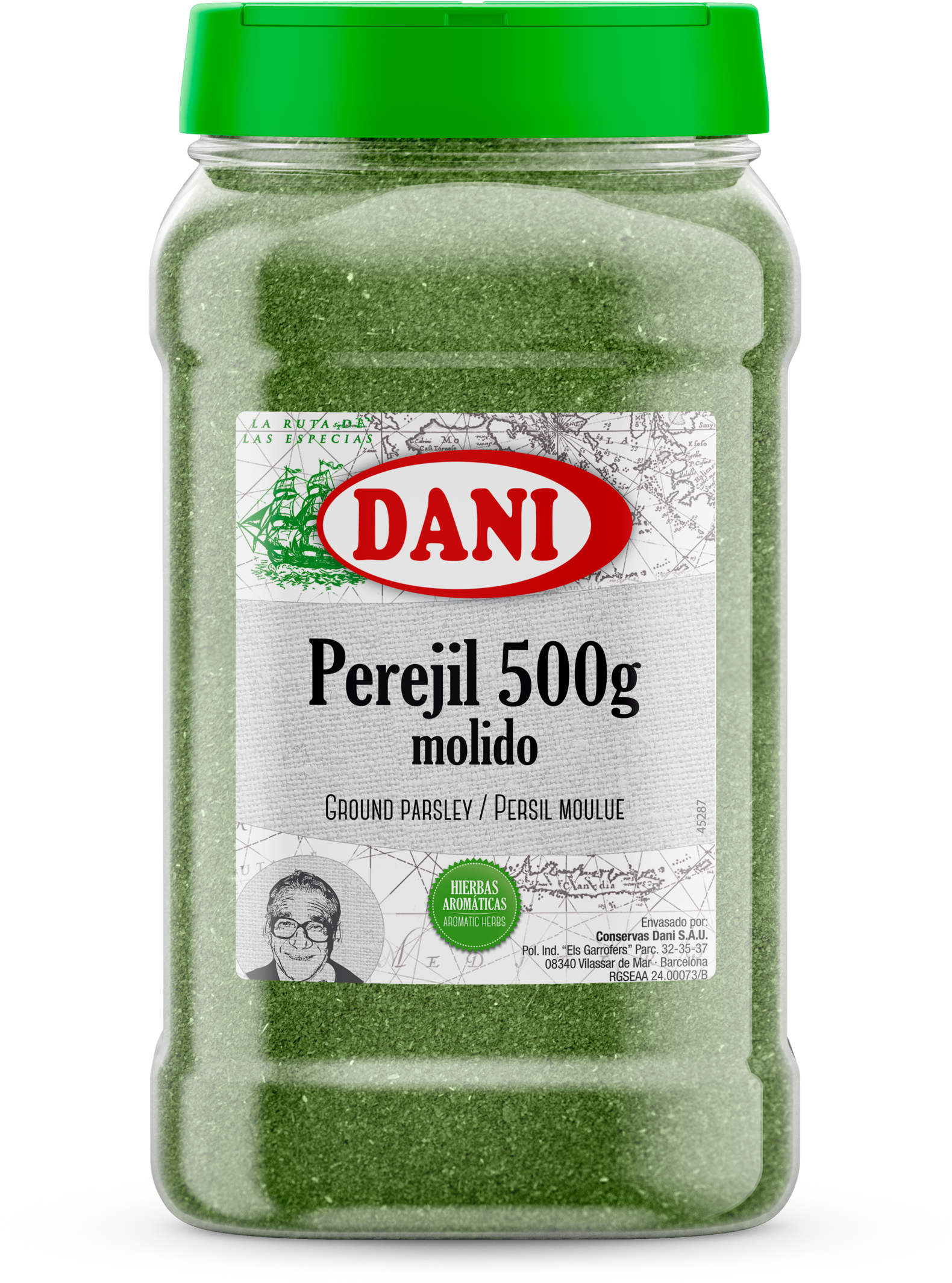 Perejil Molido 500g - Dani (2600x2600), Png Download