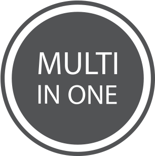 Square Feature Multi In One - Circle (600x600), Png Download