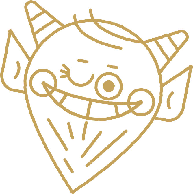 Sin Devil Wink (675x681), Png Download