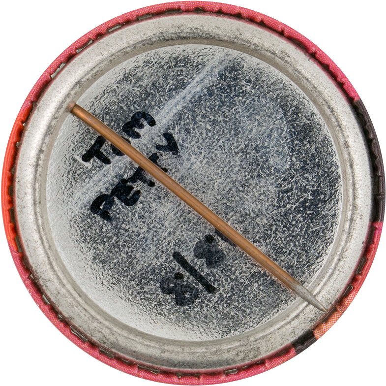 Tom Petty Button Back Music Button Museum - Music (1000x926), Png Download