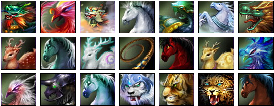 Rider Creatures - Stallion (564x225), Png Download