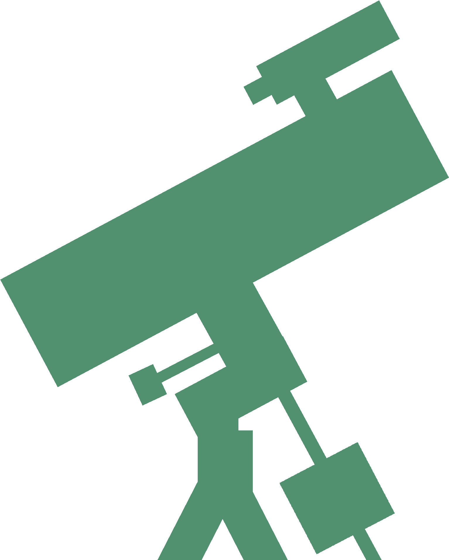 Logo Telescope Green) - Telescope Logo (2000x2000), Png Download