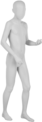 A Child Mannequin With A Own Unique Charisma - Standing (500x500), Png Download