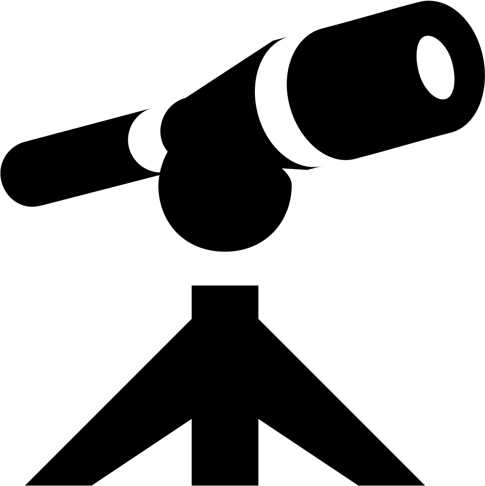 Open - Telescope Vector Png (1000x1101), Png Download
