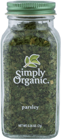 Simply Organic, Perejil Orgánico, 7g - Simply Organic, Organic, Ancho Chili Powder, 2.85 Oz (600x600), Png Download