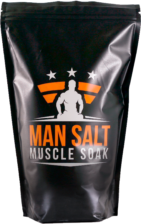 The Caveman - Mansalt Muscle Soak - Bath Salts For Men - 32 Oz - (1092x1060), Png Download